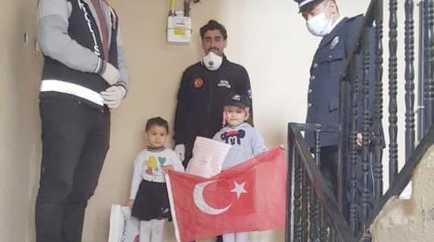 Minik Esmanur’dan polislere anlamlı mektup