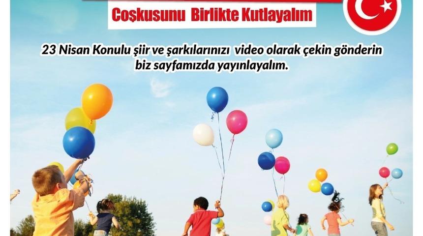 Ko&ccedil;arlı Belediyesinden miniklere 23 Nisan &ccedil;ağrısı