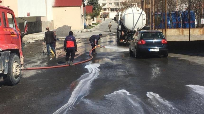 Hakkari Belediyesi tedbirleri elden bırakmıyor