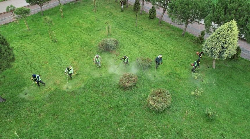 Başiskele&rsquo;nin yeşil alanlar bakımdan ge&ccedil;iriliyor