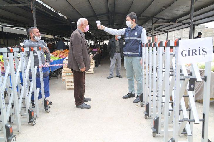 Haliliye’de korona standı G3