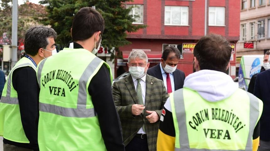 Başkan Aşgın’dan vefa sosyal destek grubuna ziyaret