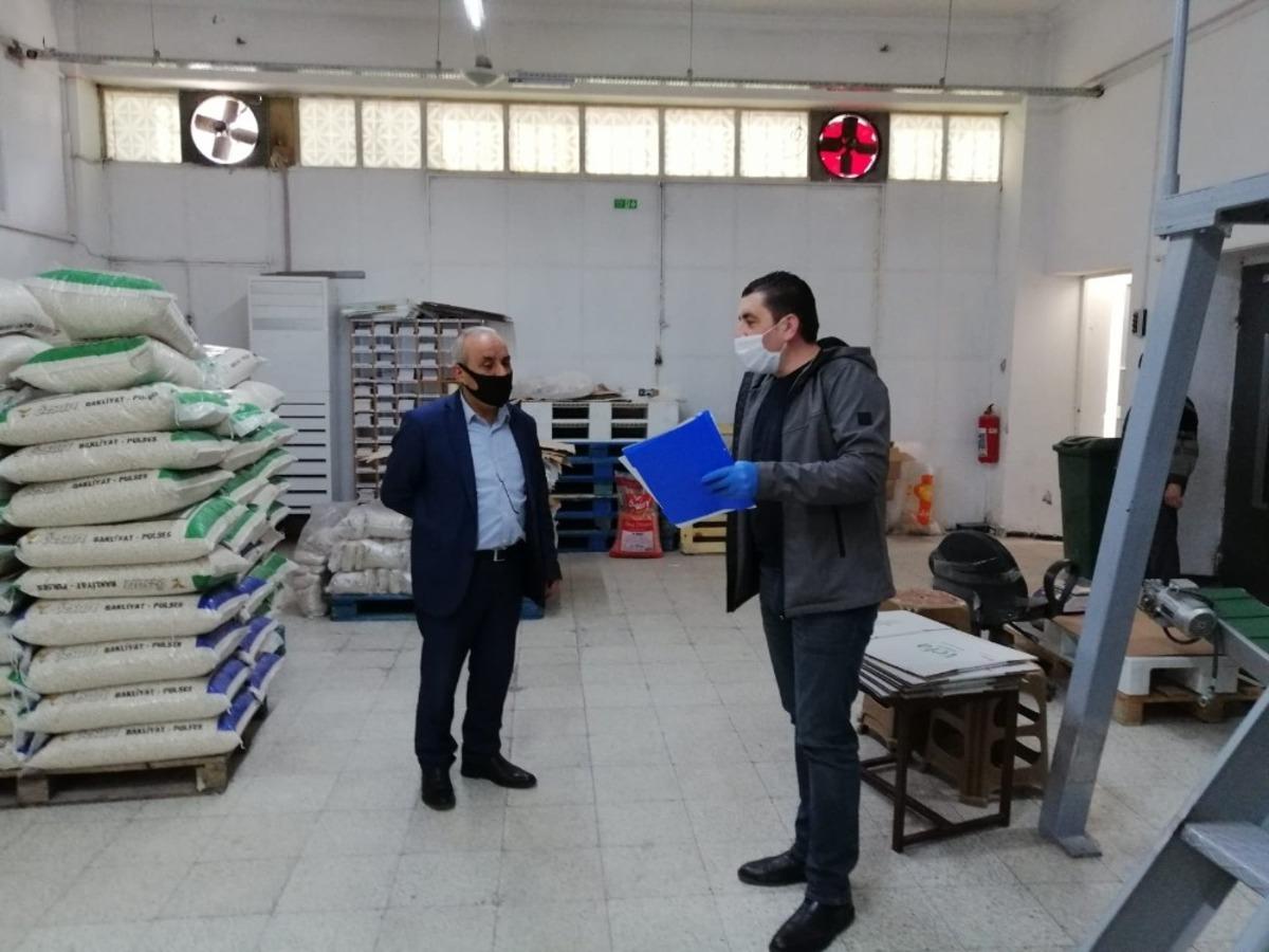 Sanayi kuruluşlarında Covid-19 &ouml;nlemleri denetlendi