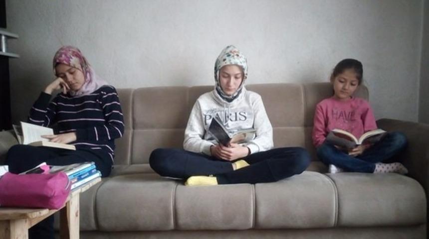 Kitap okuma kampanyasında 5 milyon sayfayı ge&ccedil;tiler