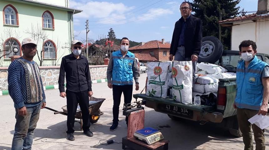 Üreticiye ücretsiz yonca tohumu desteği