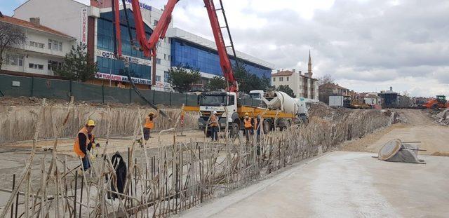 Başkan Şimşek, Konya Yolu inşaat çalışmalarını yerinde inceledi