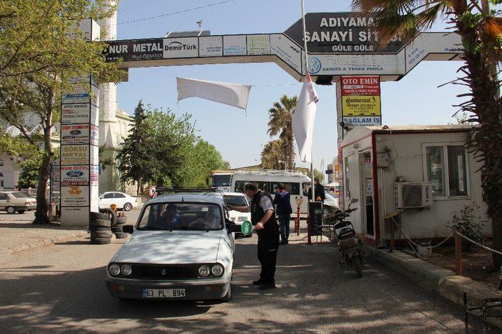 Küçük sanayi sitesinde sıkı korona virüs önlemleri G1