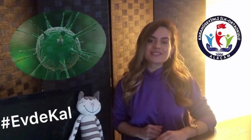 &Ouml;ğretmen kardeşlerden &lsquo;Evde Kal&rsquo; klibi