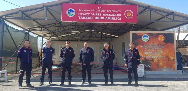 Taraklı’da Hüseyin Rahmi Arvasi İtfaiye Grup Amiri oldu