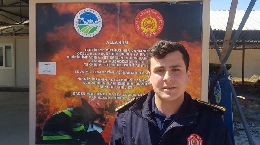 Taraklı&rsquo;da H&uuml;seyin Rahmi Arvasi İtfaiye Grup Amiri oldu