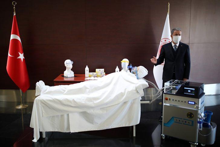 Son dakika: Bakan Akar açıkladı! Mekanik solunum cihazı üretildi G4