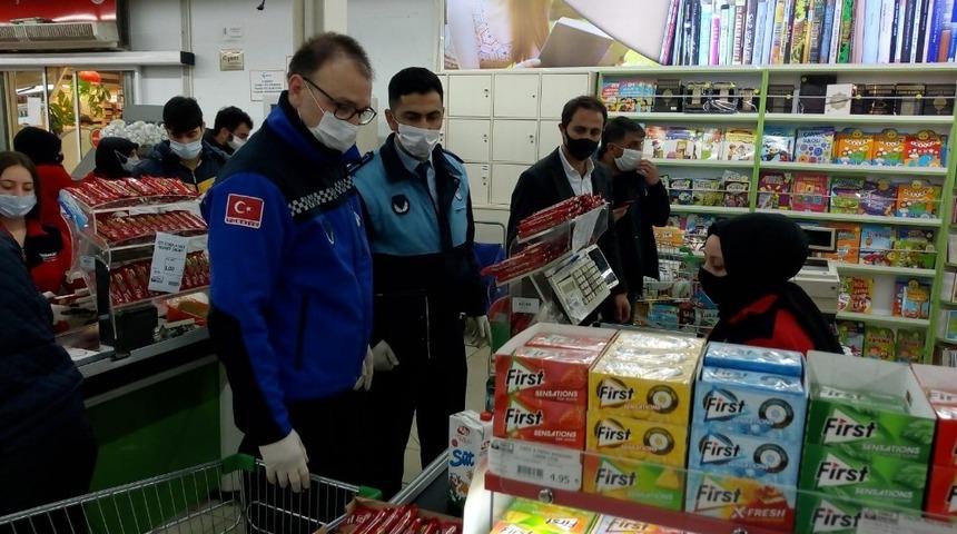 B&uuml;y&uuml;kşehir zabıtası denetimlerini s&uuml;rd&uuml;r&uuml;yor