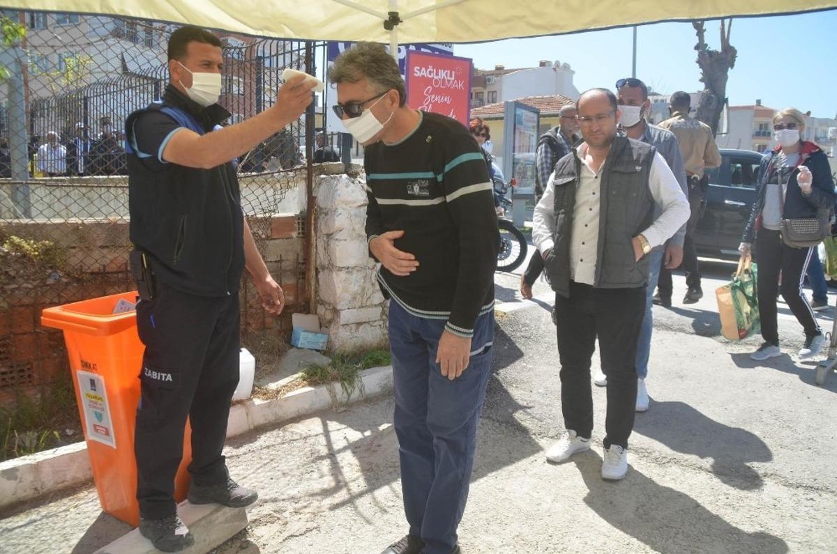 Kuşadası&rsquo;nda denetimler s&uuml;r&uuml;yor