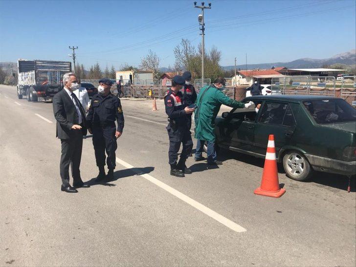 Vali Seymenoğlu, güvenlik kontrol noktalarını denetledi G3