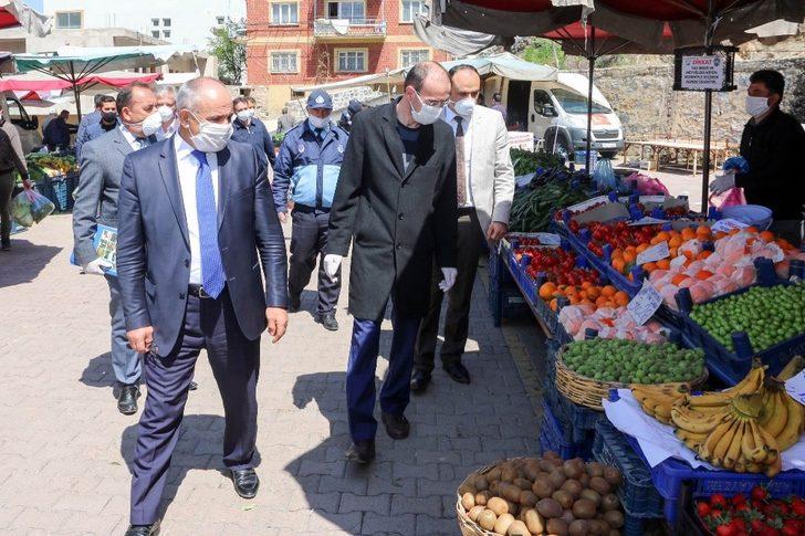 Yahyalı ilçe pazarında sıkı denetim G3