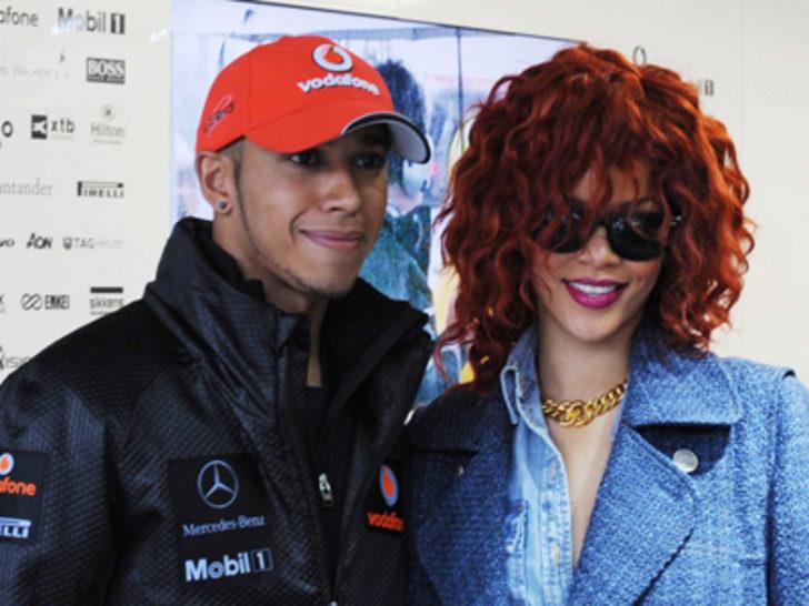 Rihanna'nın yeni aşkı Lewis Hamilton G1