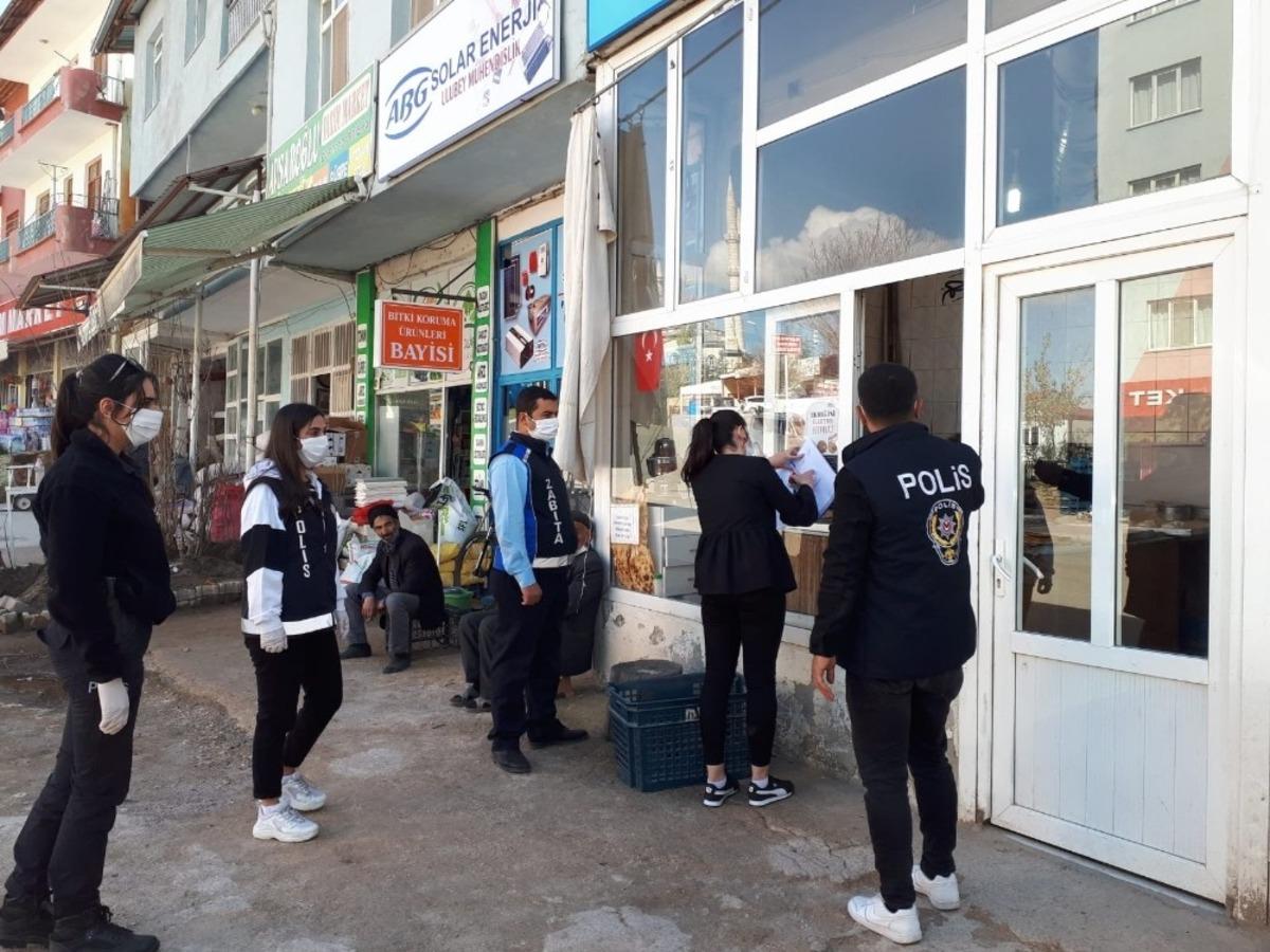 Arapgir&rsquo;de korona vir&uuml;s denetlemesi