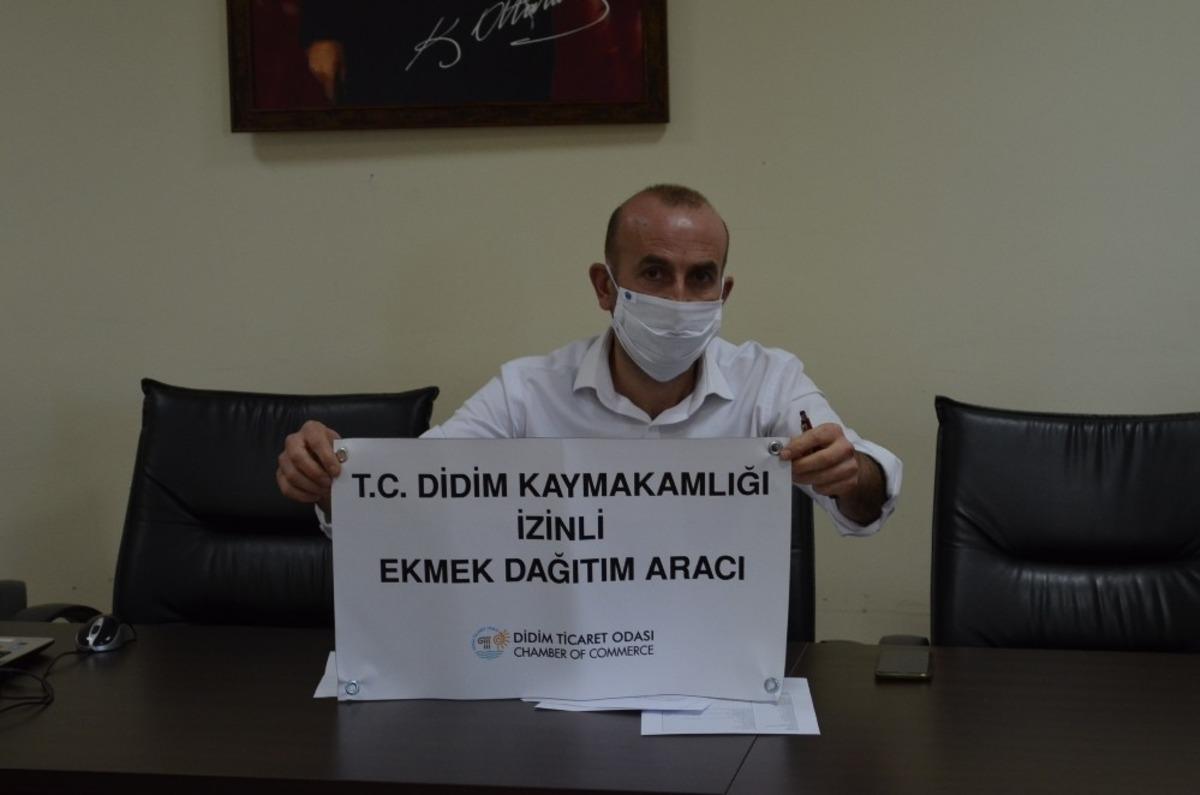 Didim&rsquo;de sokağa &ccedil;ıkma yasağında vatandaş ekmeğe rahat ulaşacak