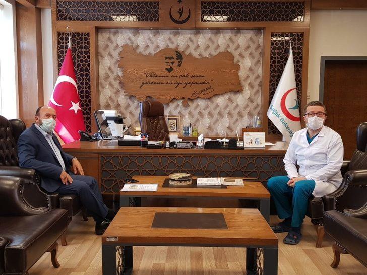 Milletvekili Kavuncu’dan sağlık çalışanlarına moral ziyareti G1