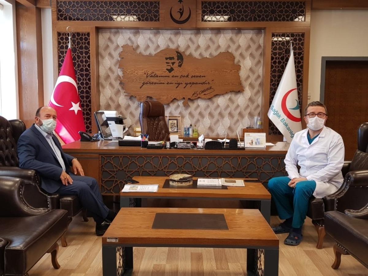 Milletvekili Kavuncu&rsquo;dan sağlık &ccedil;alışanlarına moral ziyareti