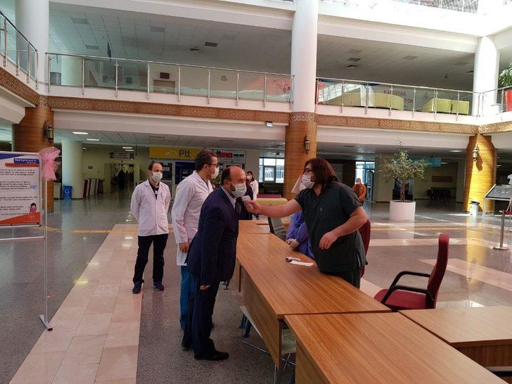 Milletvekili Kavuncu’dan sağlık çalışanlarına moral ziyareti G2