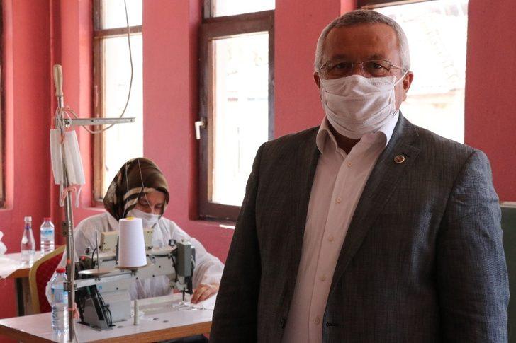 Ormanlı Belediyesi maske üretip halka dağıtıyor G2