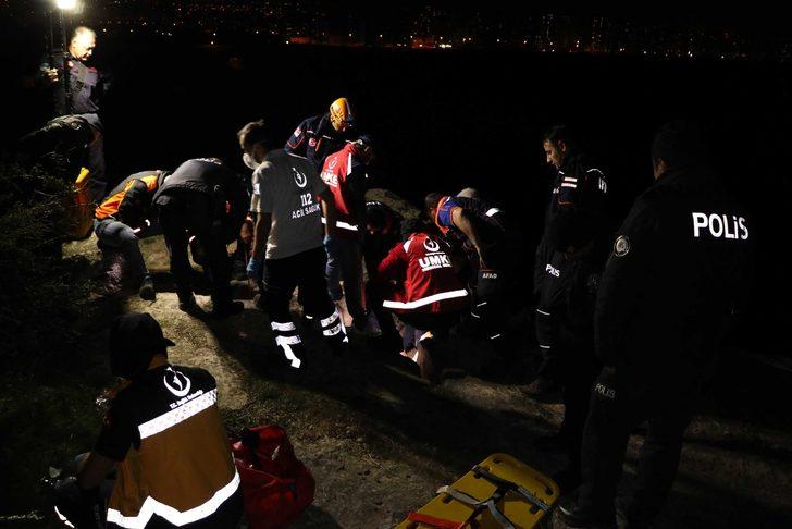 Kayalıkların arasına düşen gencin arkadaşları korkup kaçtı! 24 saat sonra kurtarıldı G4