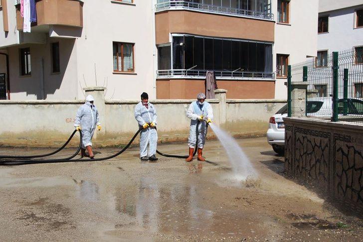 Bayburt’ta toplum sağlığı için sterilizasyon çalışmaları devam ediyor G1