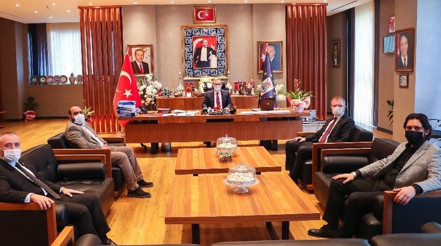 Ceyhun, Başkan Işık’ı ziyaret etti