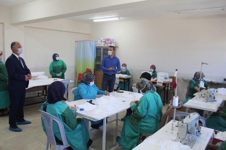 Hedefleri 10 bin maske üretmek G1