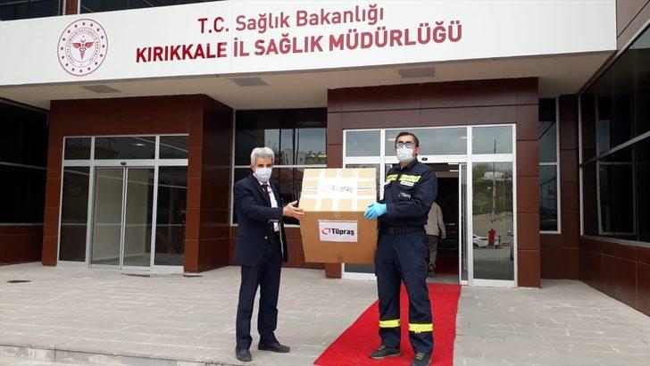 Tüpraş'ın "robotik kodlama" sınıflarında sağlık çalışanları için siperli maske üretiliyor G4