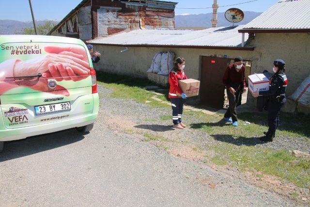 Elazığ’da Vefa Sosyal Destek Grubu 84 bin 423 aileye ulaştı