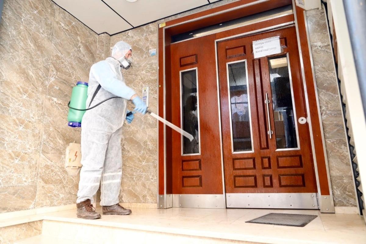 Kağıthane&rsquo;de sitelerde Korona vir&uuml;s &ouml;nlemi