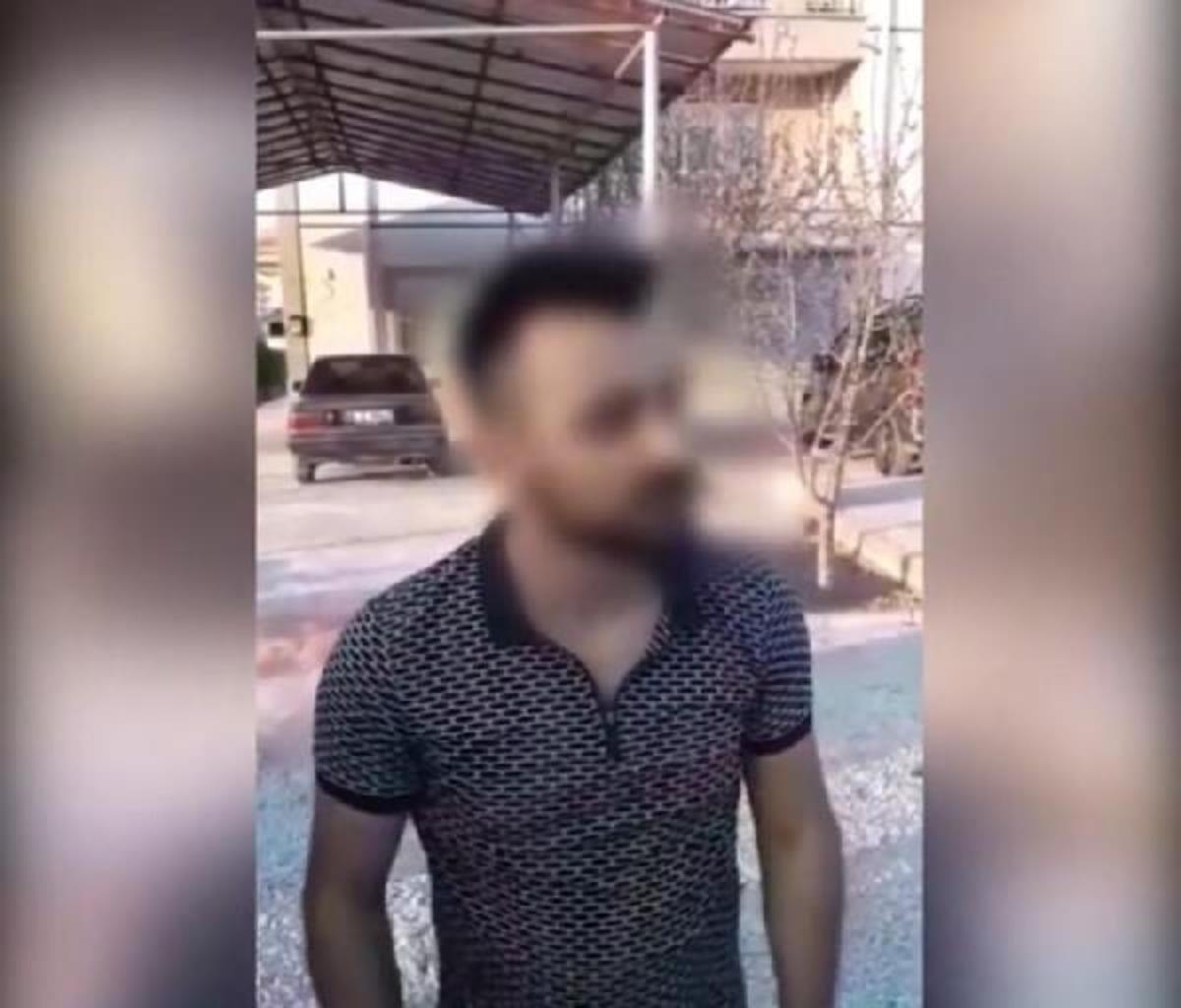 G&ouml;r&uuml;nt&uuml;leri sosyal medyada paylaştı! Yakalanınca 'şeytana uydum' dedi