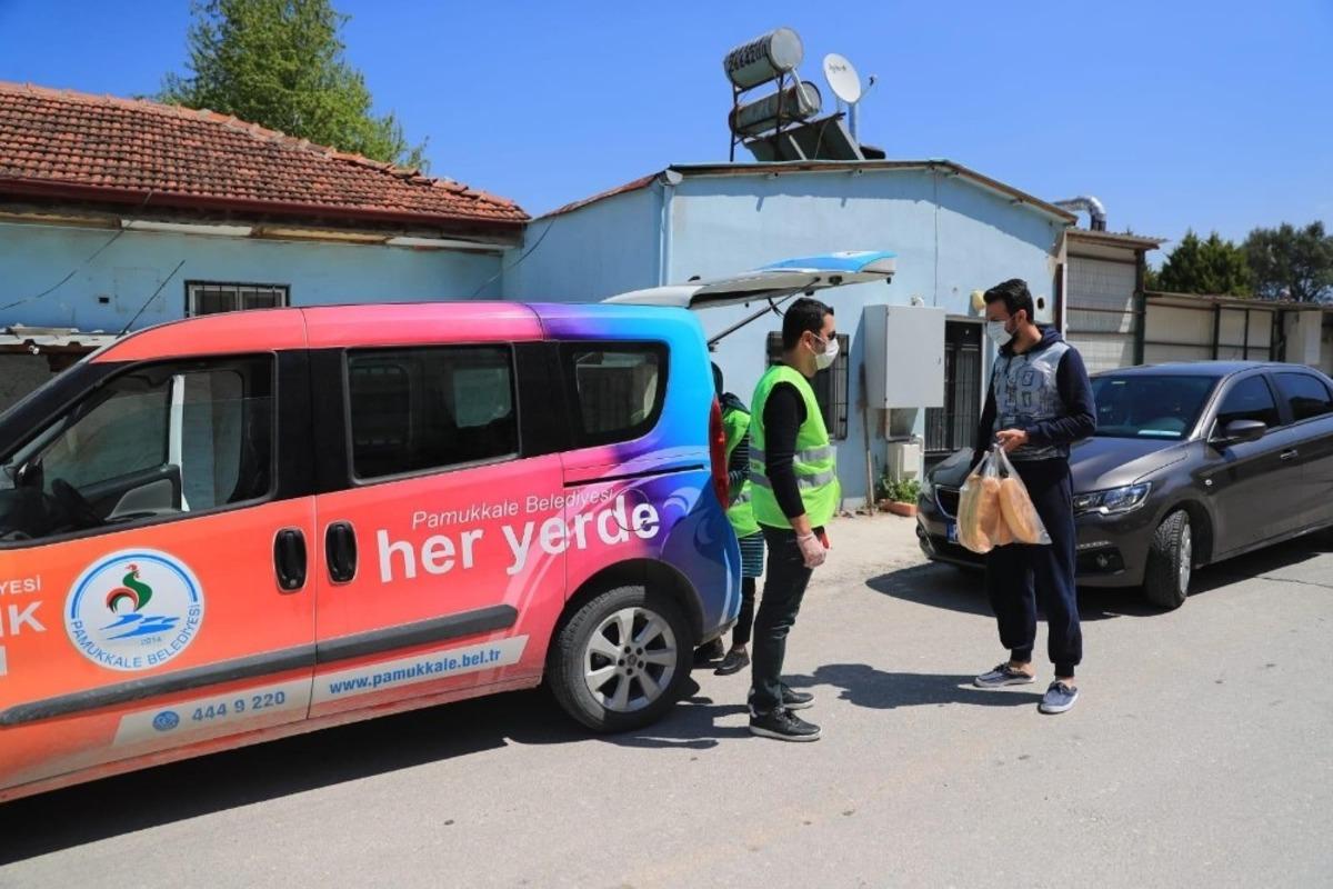 Pamukkale Belediyesi dezenfekte &ccedil;alışmalarına devam ediyor