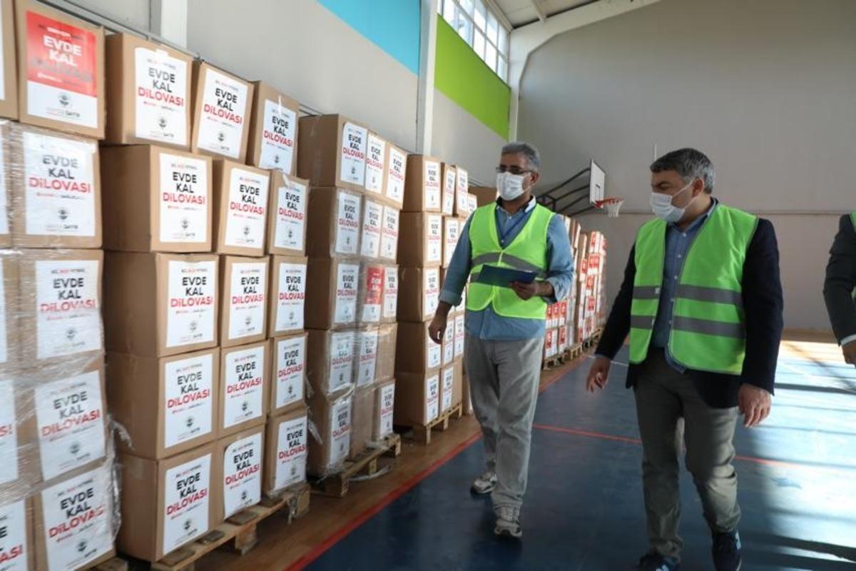 Dilovası Belediyesi&rsquo;nden her eve ramazan kumanyası