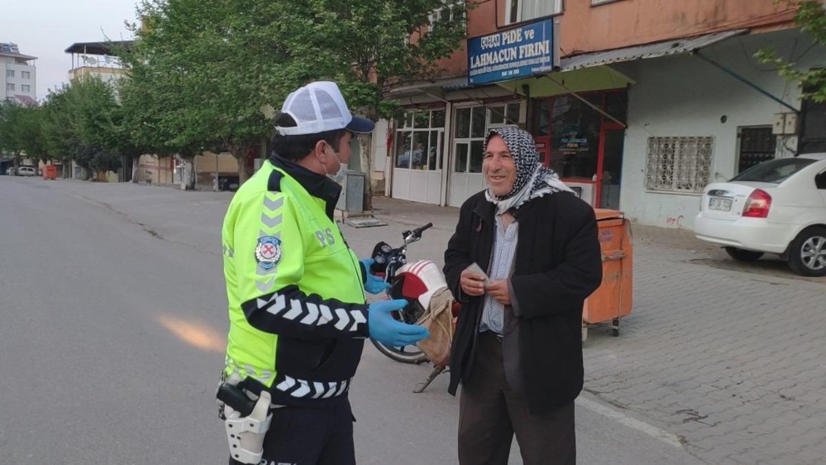 Sokağa &ccedil;ıkanlar ceza yedi
