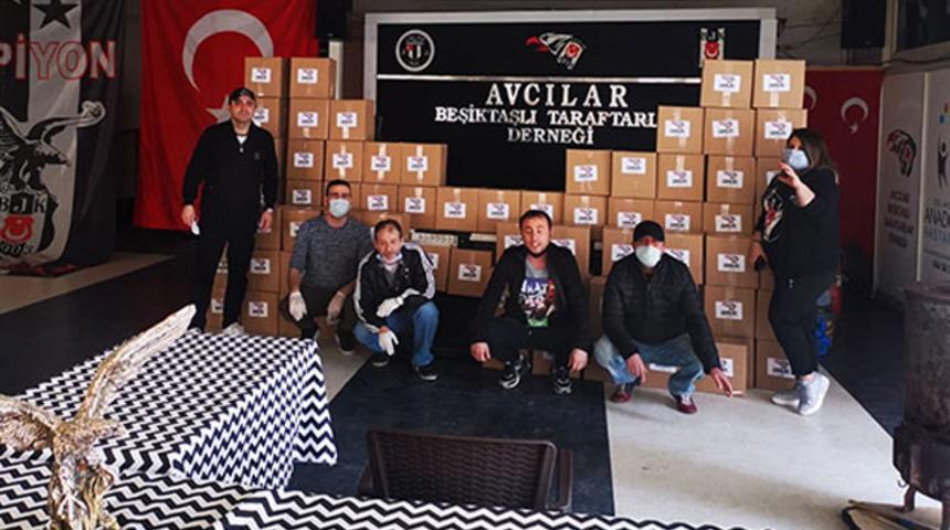 Avcılar Beşiktaşlı Taraftarlar Derneği’nden yardım kampanyası