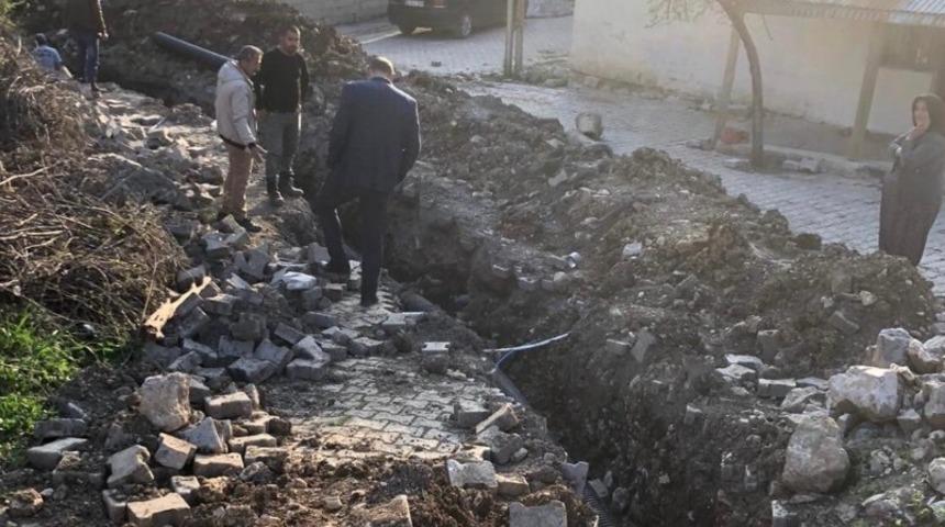 &Ccedil;ukurca Belediyesinden altyapı &ccedil;alışması