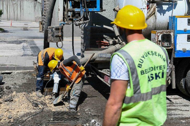 ASKİ ekipleri Ulus’taki eski atık su hattını yeniliyor G1