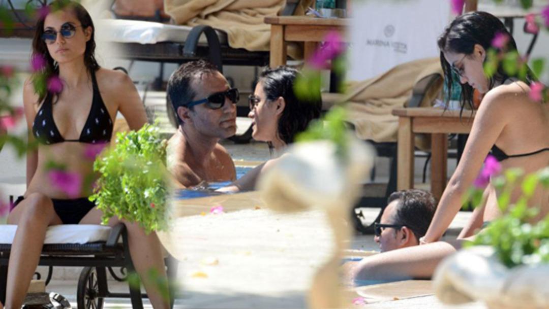 Rafet El Roman ve eşi Bodrum'da tatilde