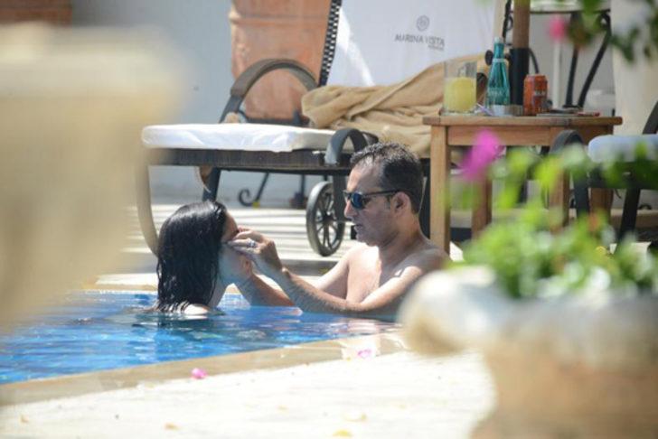 Rafet El Roman ve eşi Bodrum'da tatilde G2