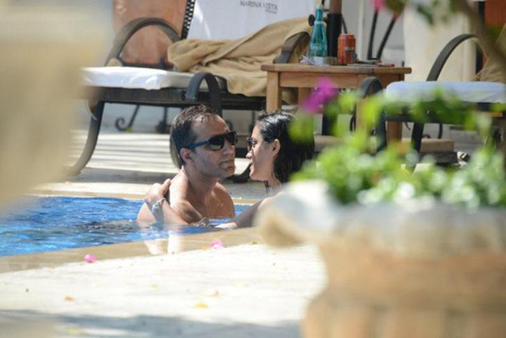 Rafet El Roman ve eşi Bodrum'da tatilde G3