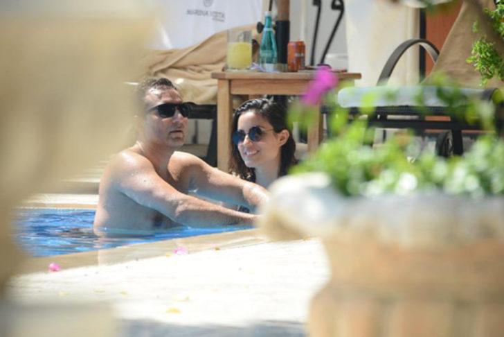 Rafet El Roman ve eşi Bodrum'da tatilde G5