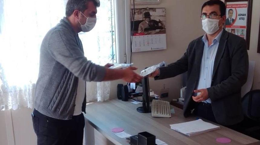 B&uuml;y&uuml;kşehirden muhtarlara hijyen paketi