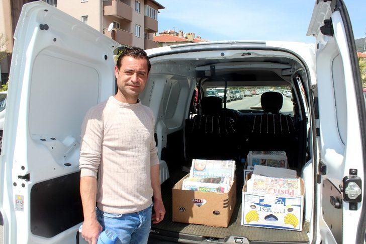 Menteşe’de gazeteler evlere dağıtılıyor G3