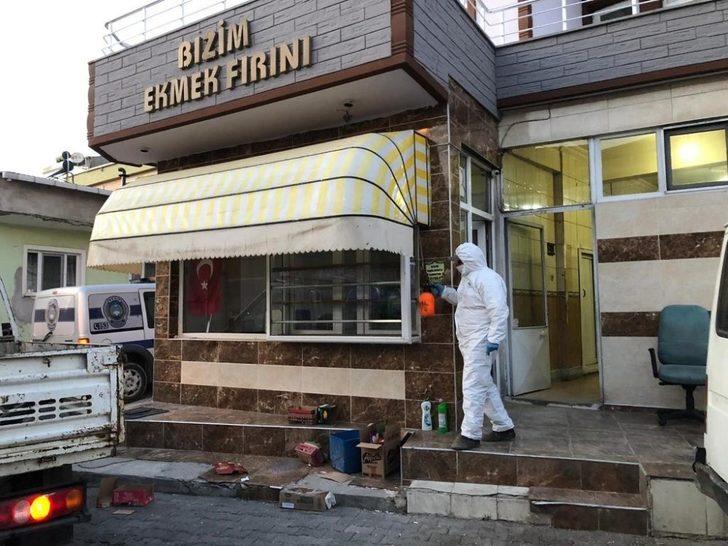 Boyabat’ta ekmek fırınları dezenfekte edildi G2