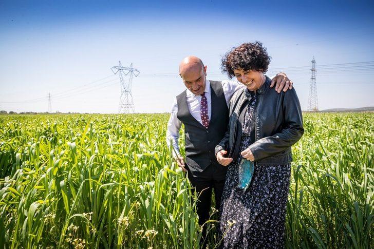 Tunç Soyer, karakılçık buğday tarlasından çiftçilere seslendi G1