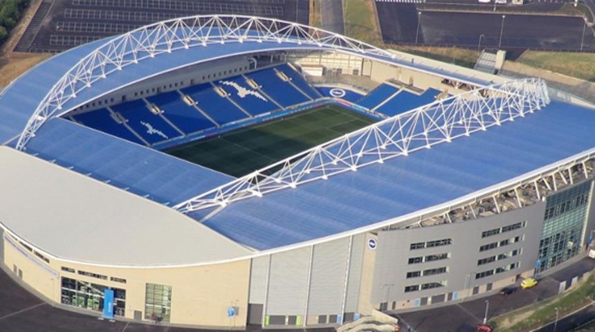 Premier Lig ekibi Brighton'ın stadı, koronavirüs test merkezine çevrildi