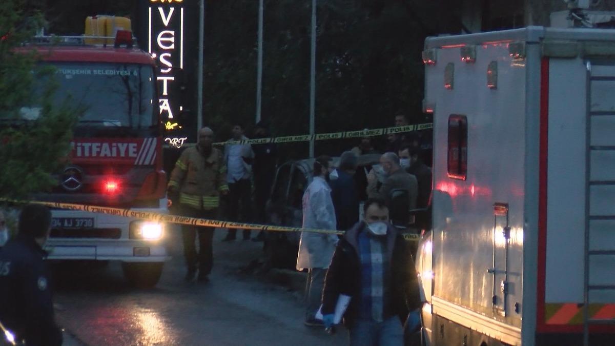 Kartal'da korkun&ccedil; olay!  Yanan otomobilden ceset &ccedil;ıktı&nbsp;